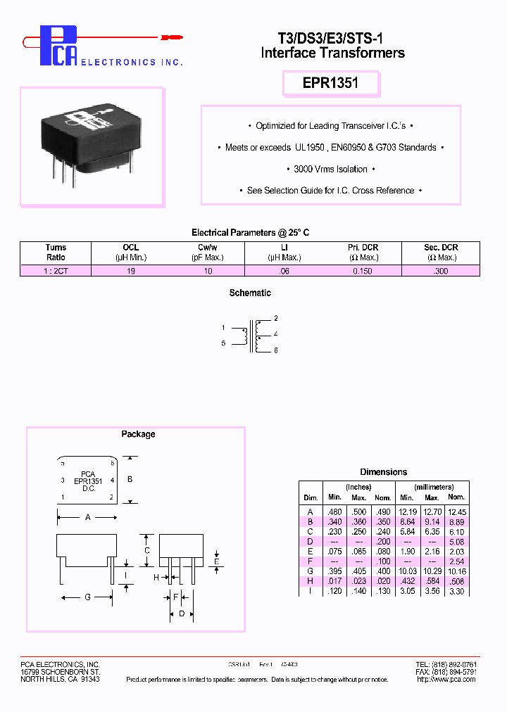 EPR1351_5002462.PDF Datasheet