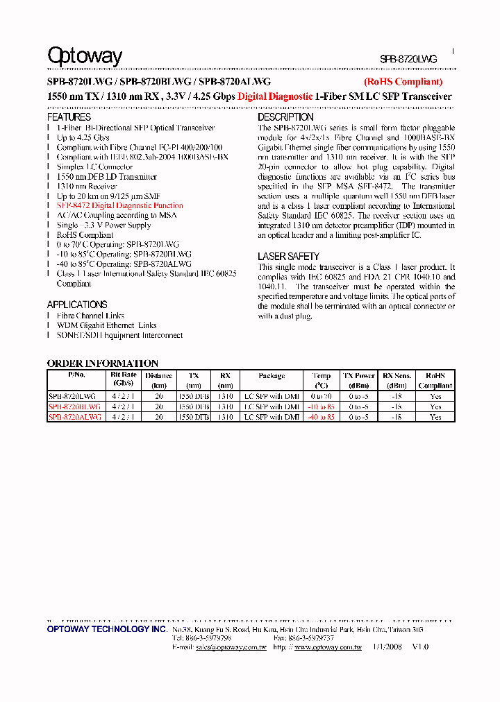 SPB-8720ALWG_5002774.PDF Datasheet