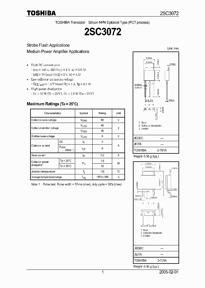 2SC307205_5002826.PDF Datasheet