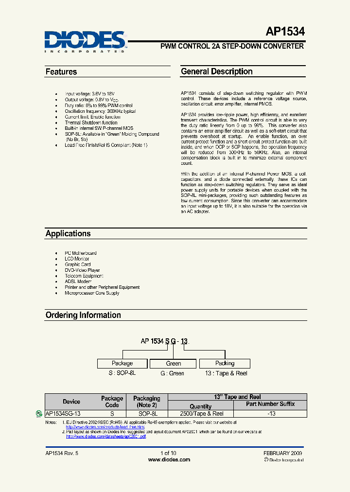 AP153409_5002905.PDF Datasheet