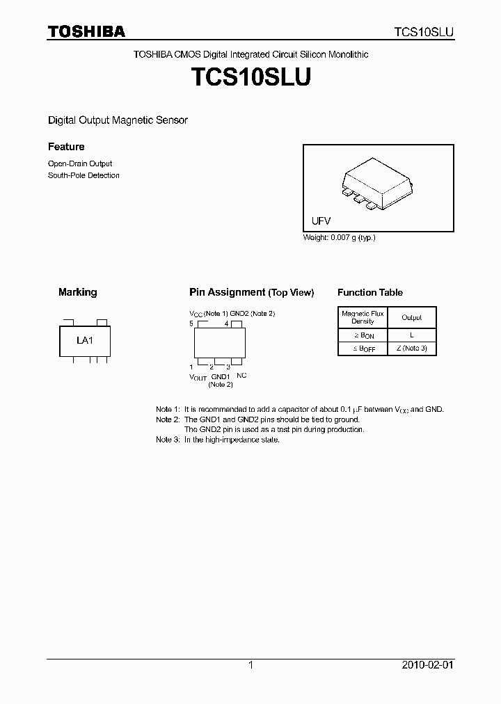 TCS10SLU_5003315.PDF Datasheet