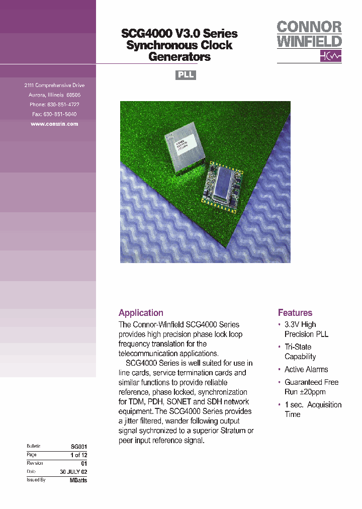 SCG4000_5003363.PDF Datasheet