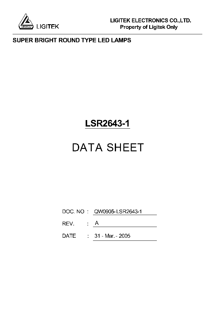 LSR2643-1_5003388.PDF Datasheet