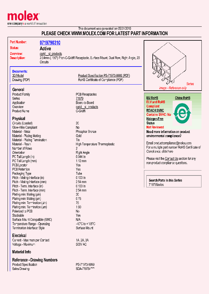 0719790310_5003465.PDF Datasheet