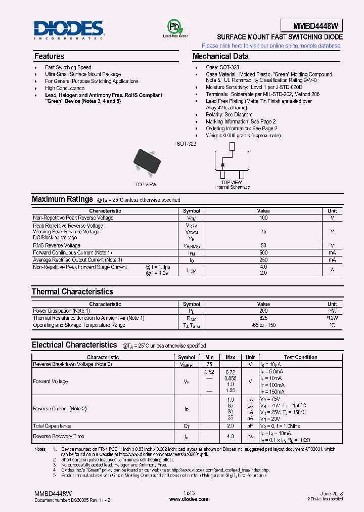 MMBD4448W-7-F_5004080.PDF Datasheet