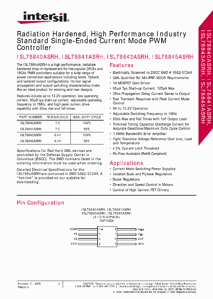 ISL78840ASRH_5004415.PDF Datasheet