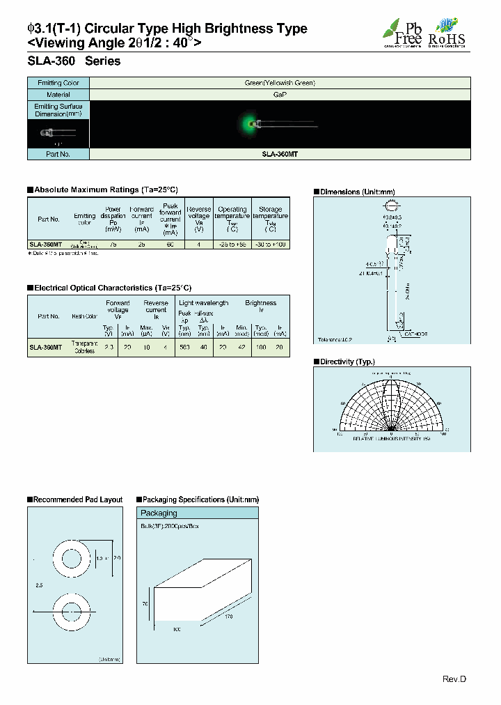 SLA-360MT_5004494.PDF Datasheet