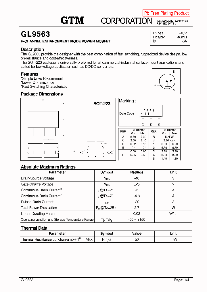 GL9563_5004816.PDF Datasheet