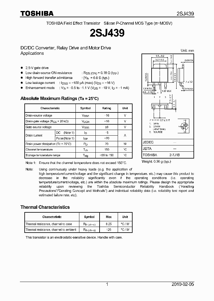 2SJ43910_5005339.PDF Datasheet