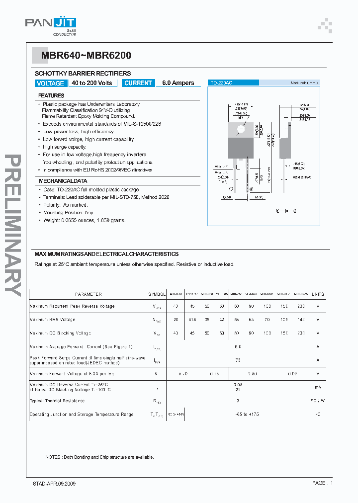 MBR6150_5006990.PDF Datasheet