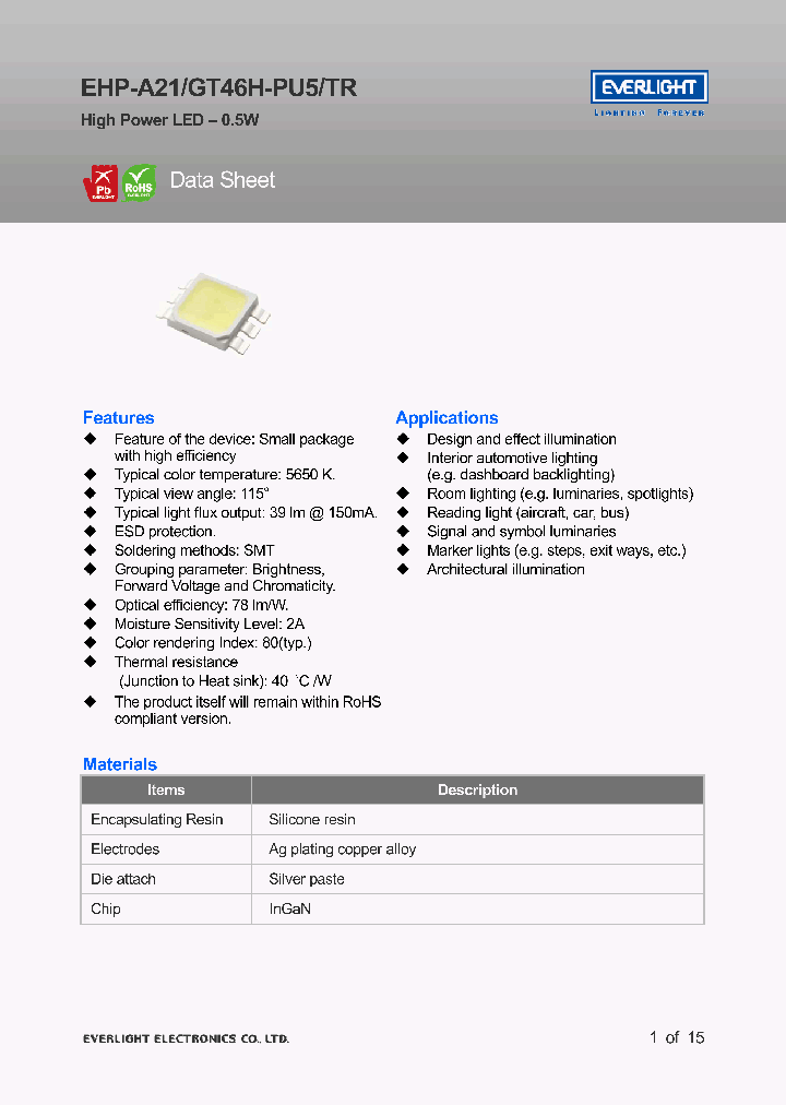 EHP-A21GT46H-PU5TR_5007040.PDF Datasheet