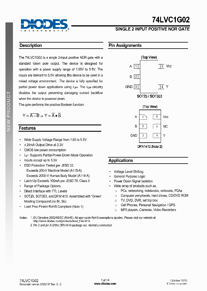 74LVC1G021012_5007564.PDF Datasheet