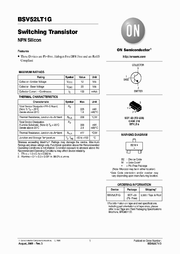 BSV52LT1_5007997.PDF Datasheet