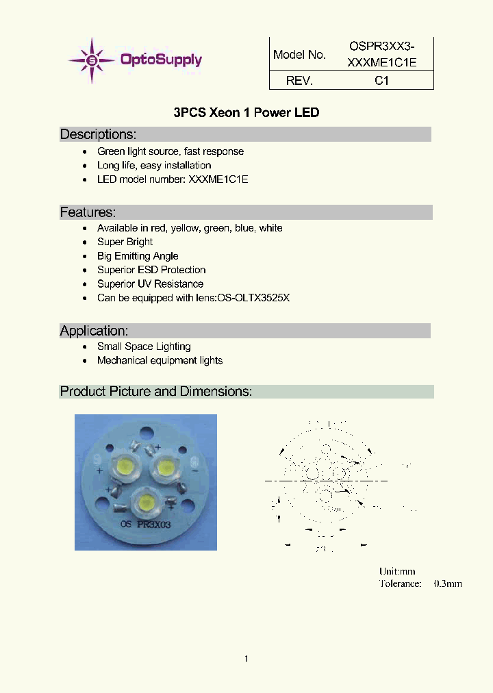 OSPR3XX3-M5XMEC1E_5008038.PDF Datasheet