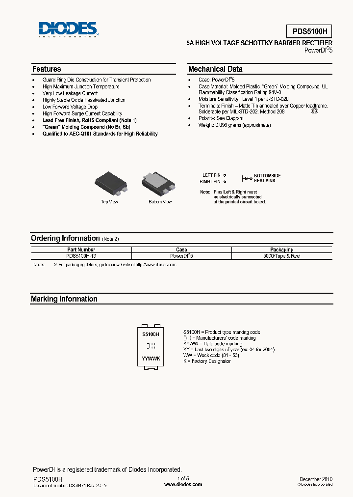 PDS5100H10_5008515.PDF Datasheet