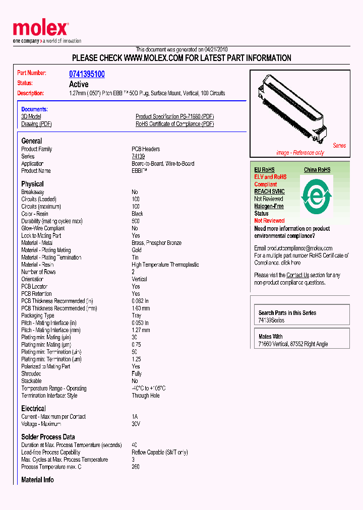74139-5100_5008915.PDF Datasheet