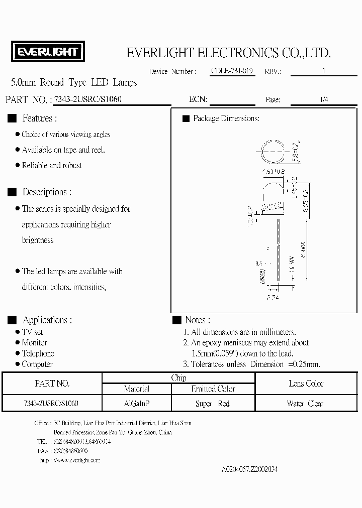 7343-2USRC-S1060_5009127.PDF Datasheet