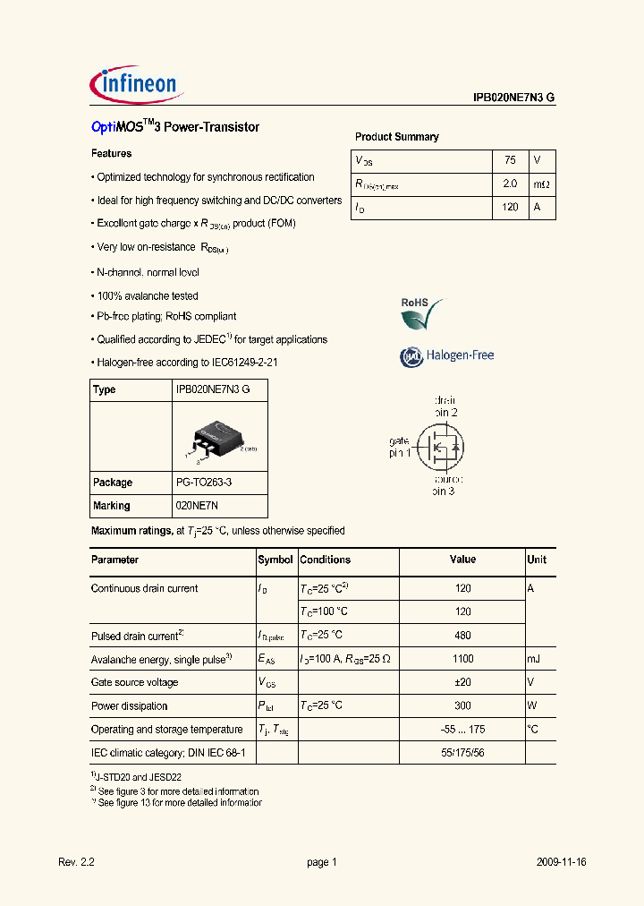IPB020NE7N3G_5010032.PDF Datasheet