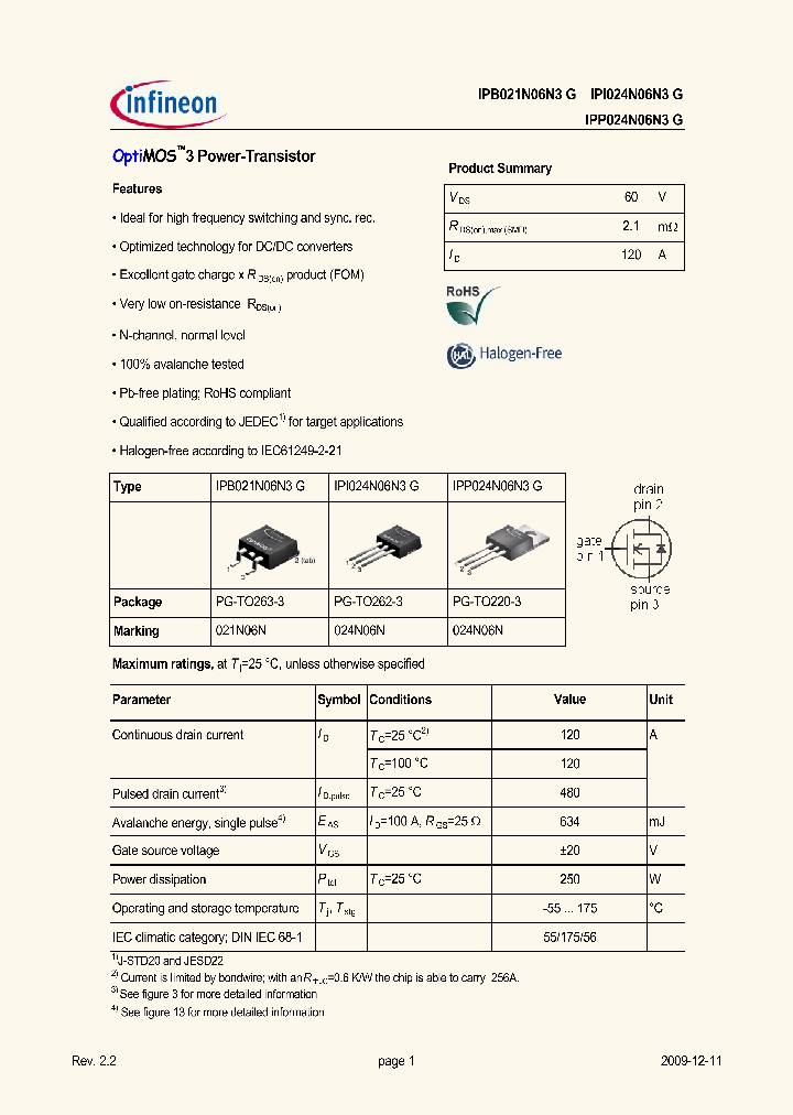 IPB021N06N3G_5010033.PDF Datasheet