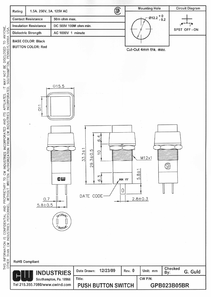 GPB023B05BR_5010035.PDF Datasheet