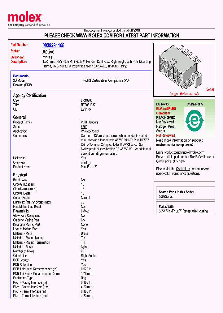 0039291168_5010267.PDF Datasheet