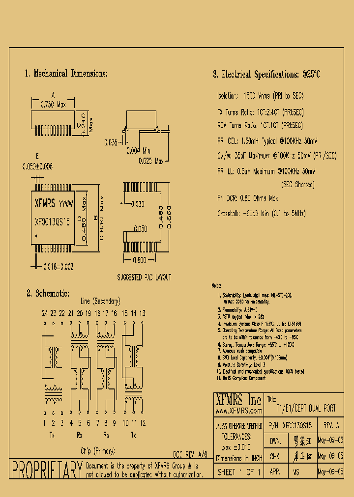 XF0013QS15_5010448.PDF Datasheet