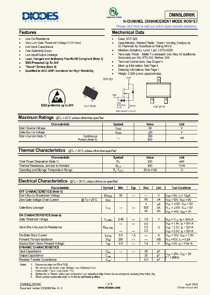 DMN5L06WK-7_5010477.PDF Datasheet