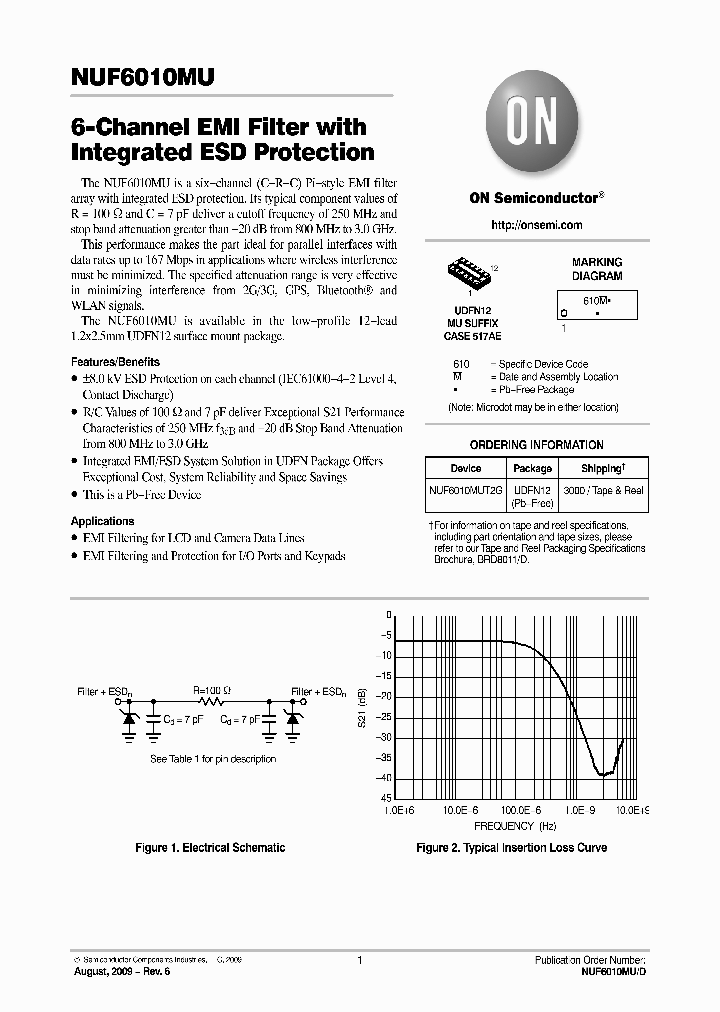NUF6010MUT2G_5010652.PDF Datasheet