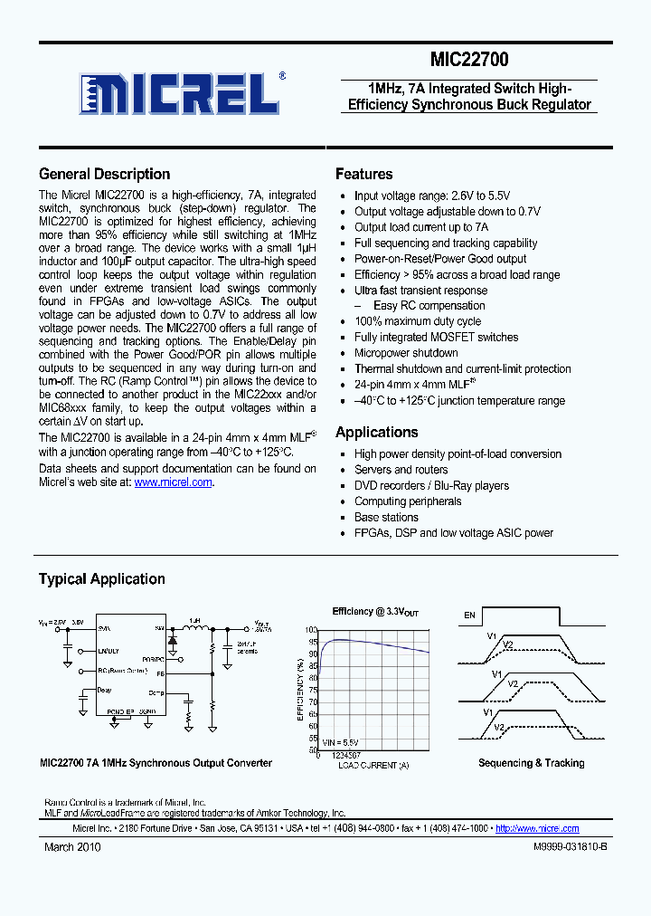 MIC22700YML_5011107.PDF Datasheet