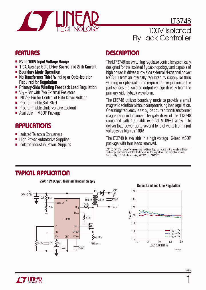 LT3748HMSPBF_5011325.PDF Datasheet