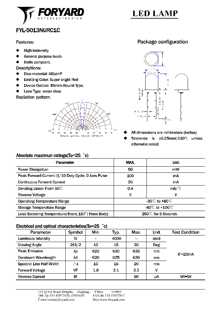FYL-5013NURC1C_5011439.PDF Datasheet