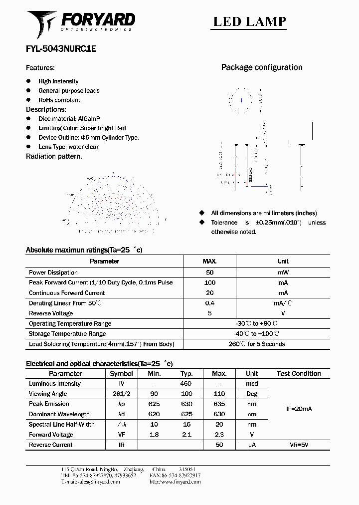 FYL-5043NURC1E_5011441.PDF Datasheet