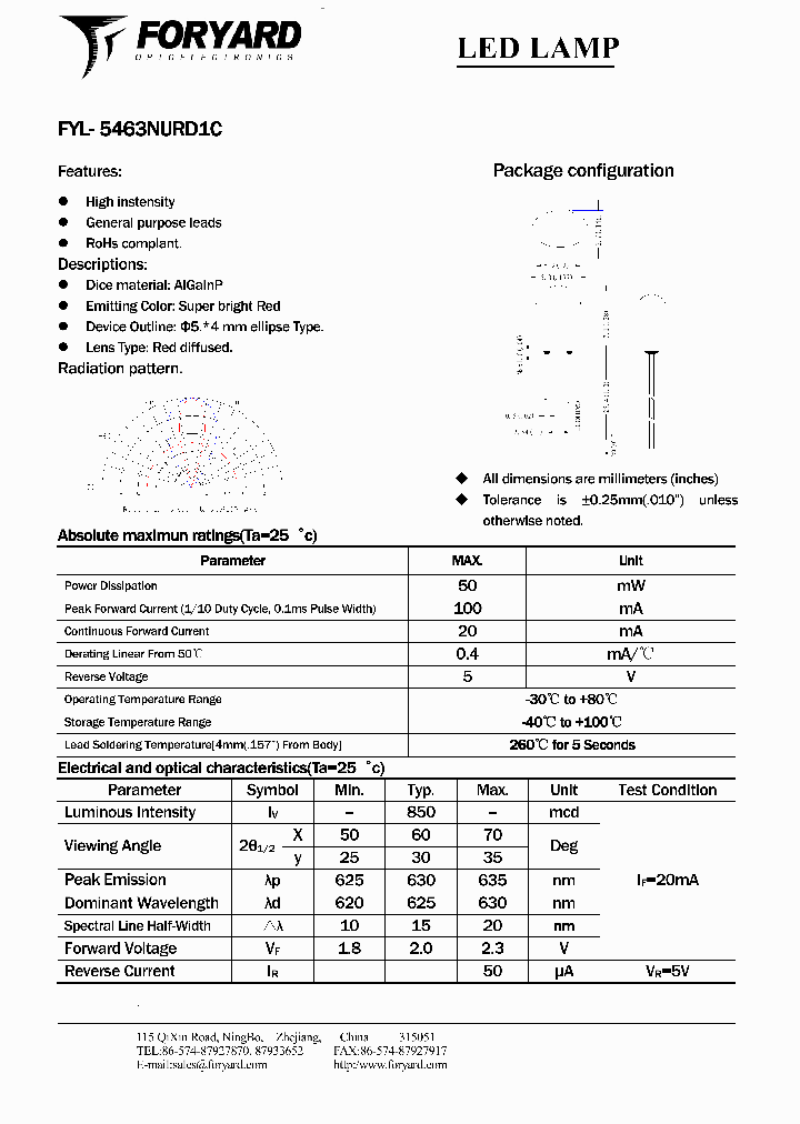 FYL-5463NURD1C_5011442.PDF Datasheet