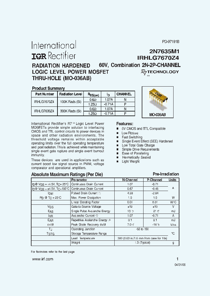 IRHLG7670Z4_5011515.PDF Datasheet