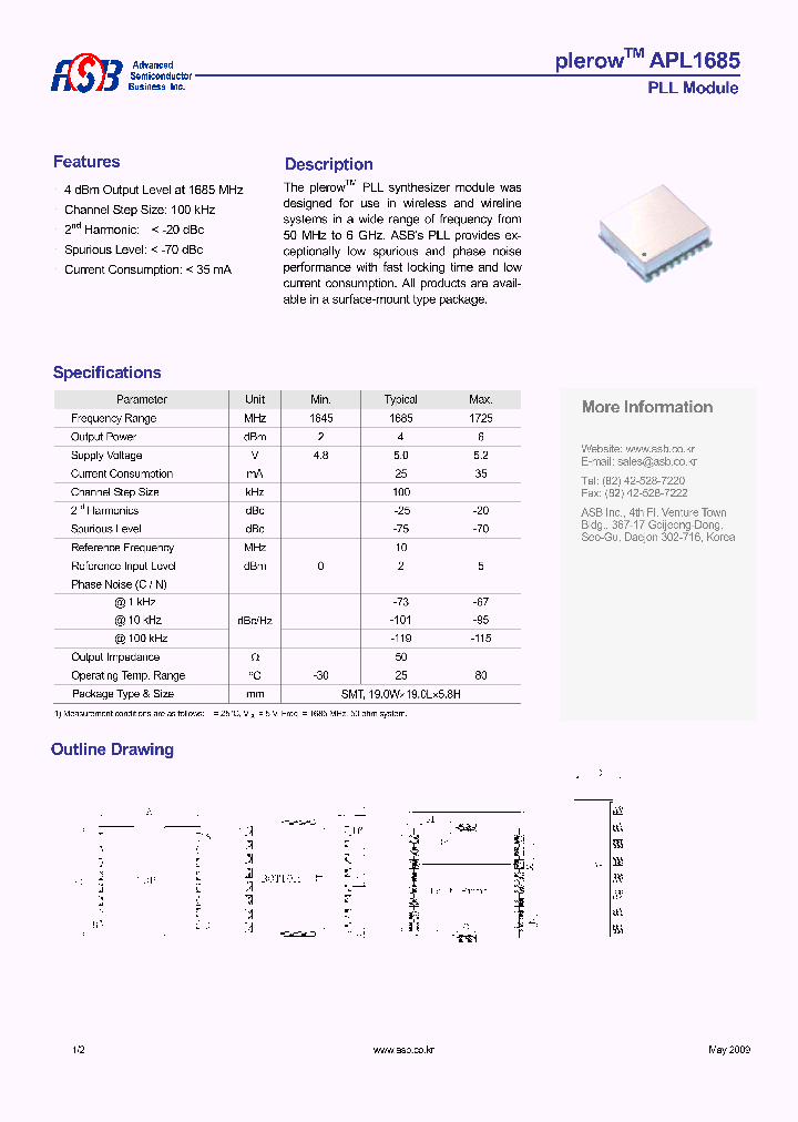 APL1685_5011556.PDF Datasheet