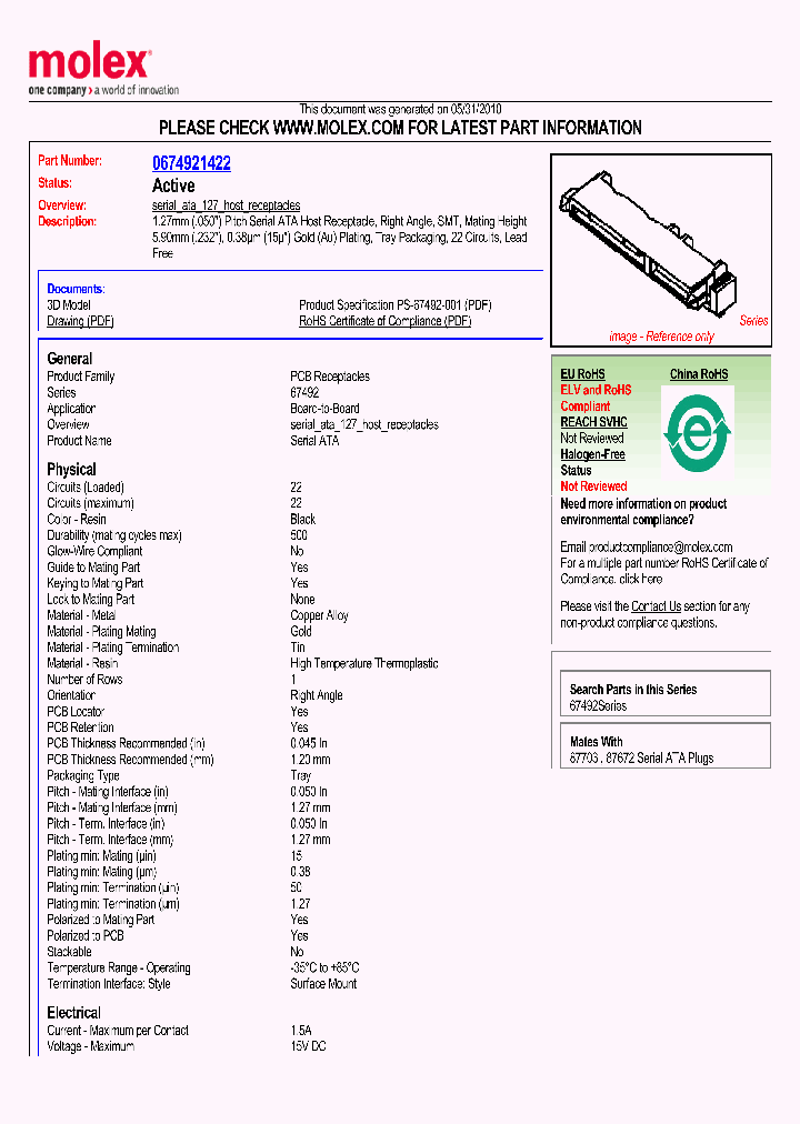 0674921422_5011646.PDF Datasheet