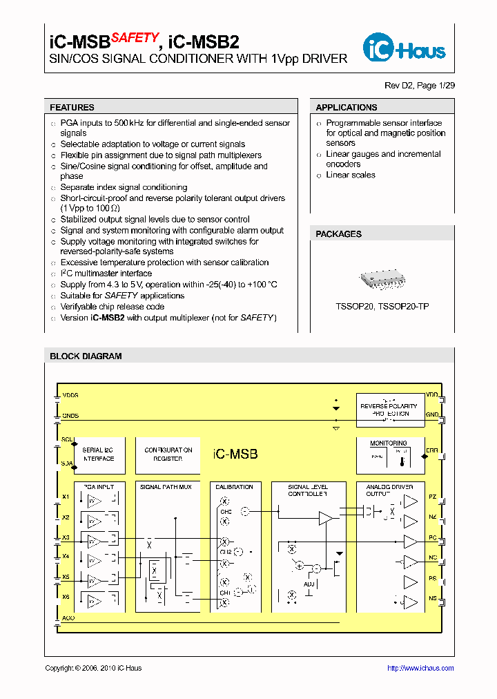 IC-MSBEVALMSB1D_5012046.PDF Datasheet