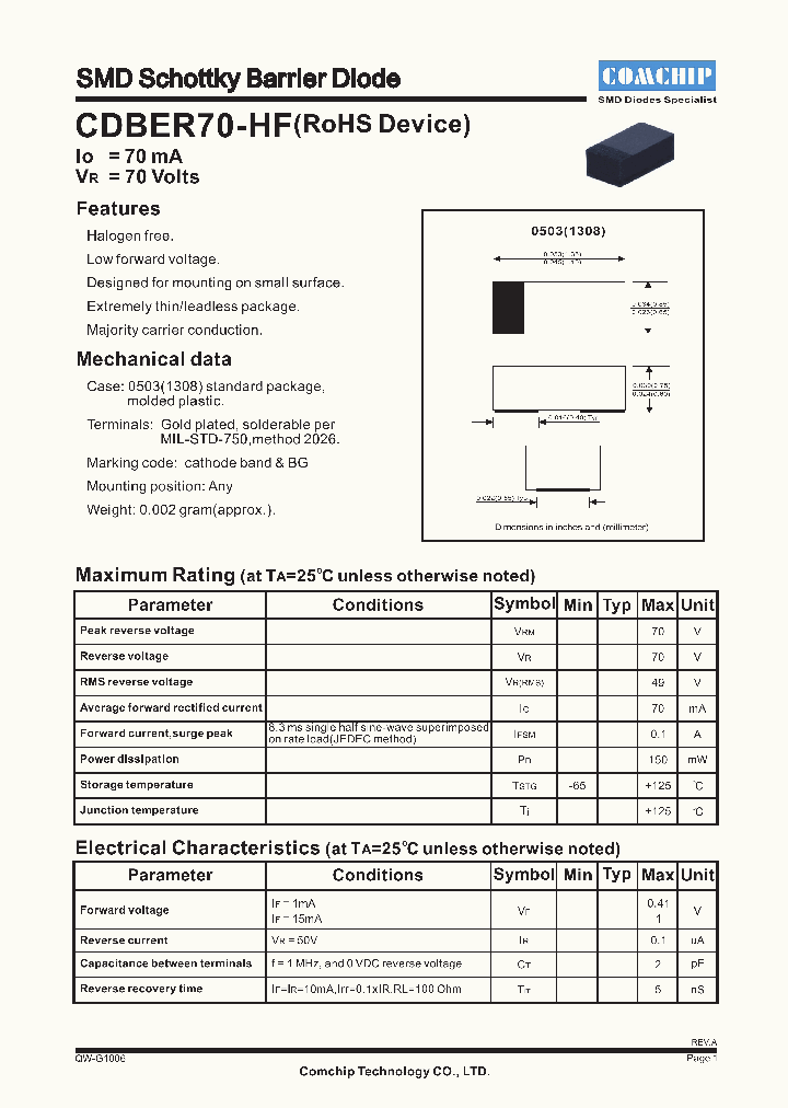 CDBER70-HF_5012049.PDF Datasheet