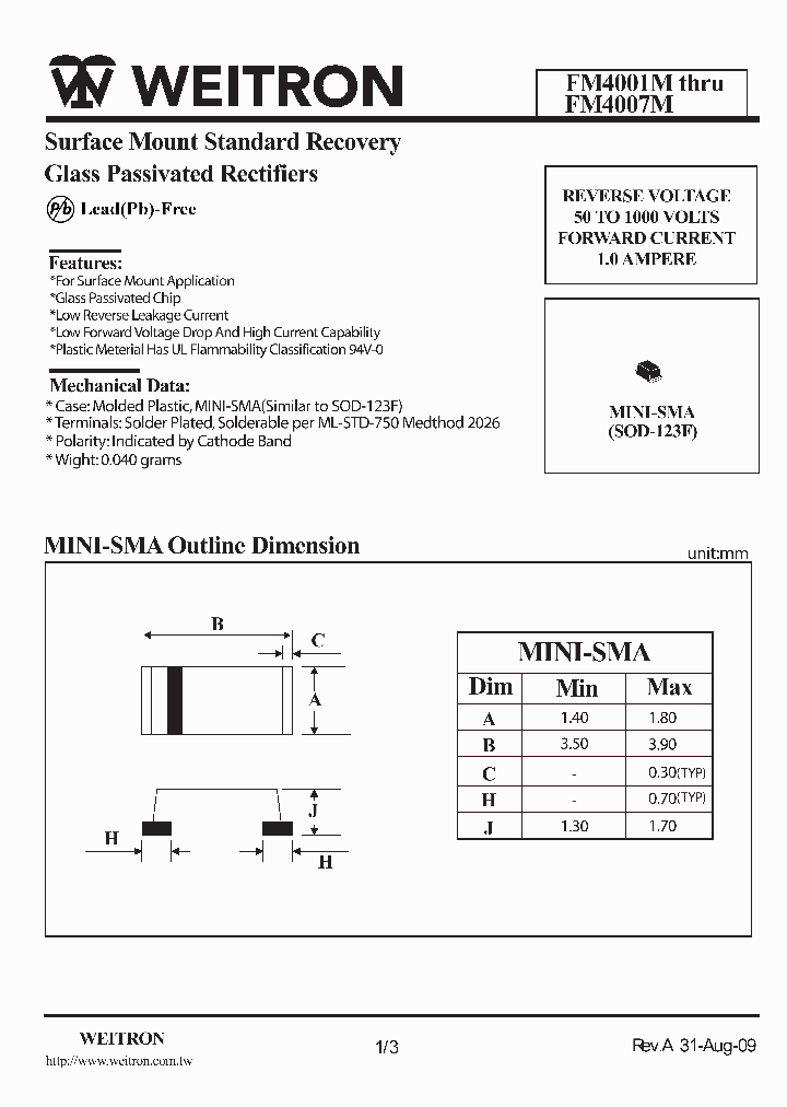 FM4001M09_5012126.PDF Datasheet