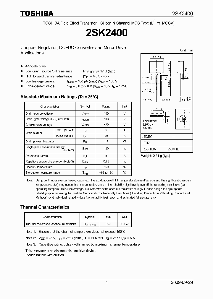 2SK240009_5012772.PDF Datasheet