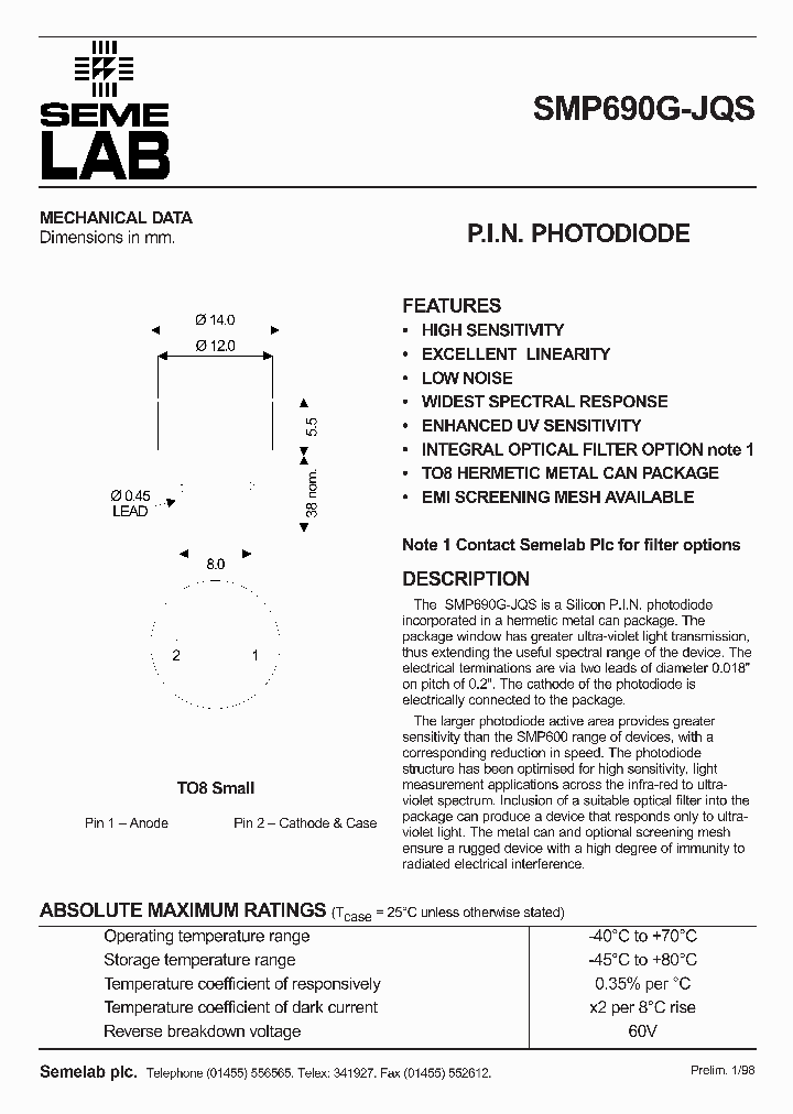 SMP690G-JQS_5012993.PDF Datasheet
