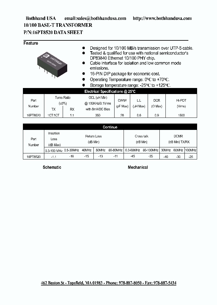 16PT8520_5013098.PDF Datasheet