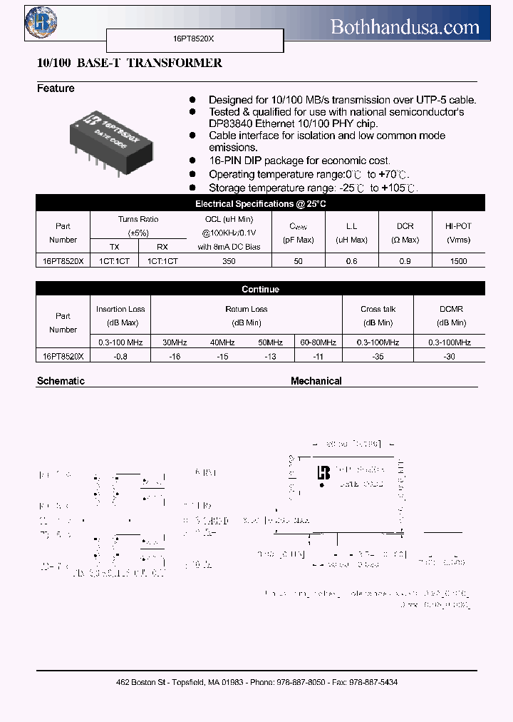 16PT8520X_5013099.PDF Datasheet