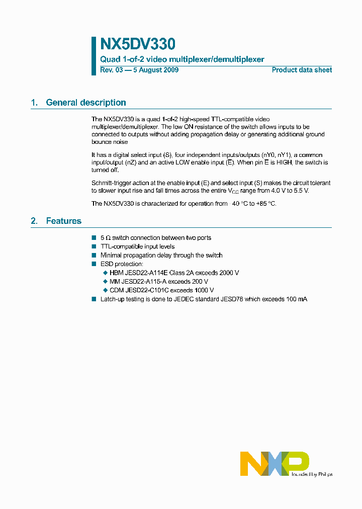 NX5DV330_5013159.PDF Datasheet