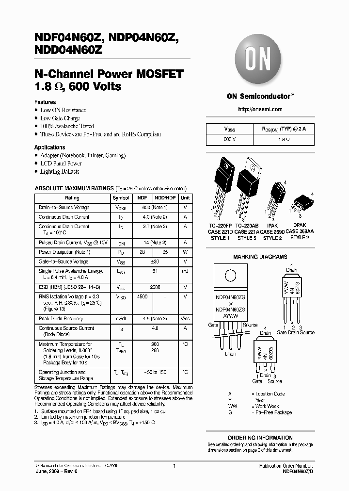 NDD04N60Z-1G_5013224.PDF Datasheet