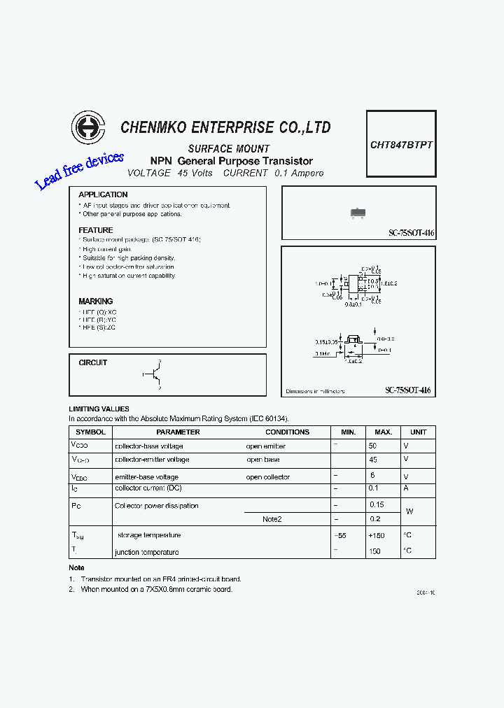 CHT847BTPT_5014577.PDF Datasheet