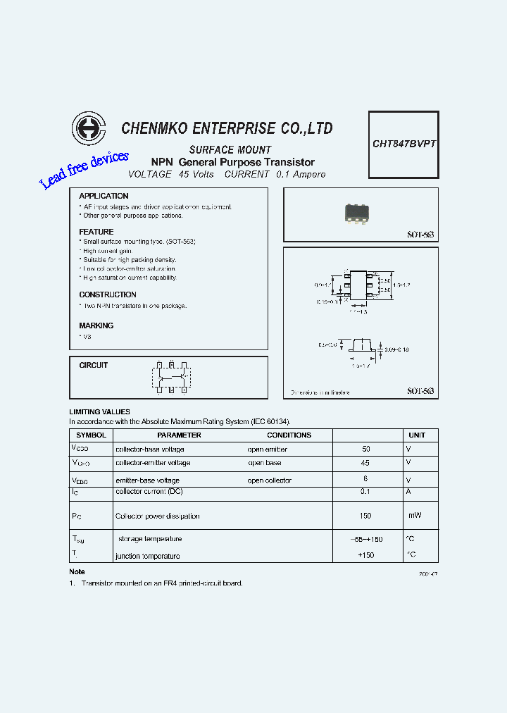 CHT847BVPT_5014578.PDF Datasheet