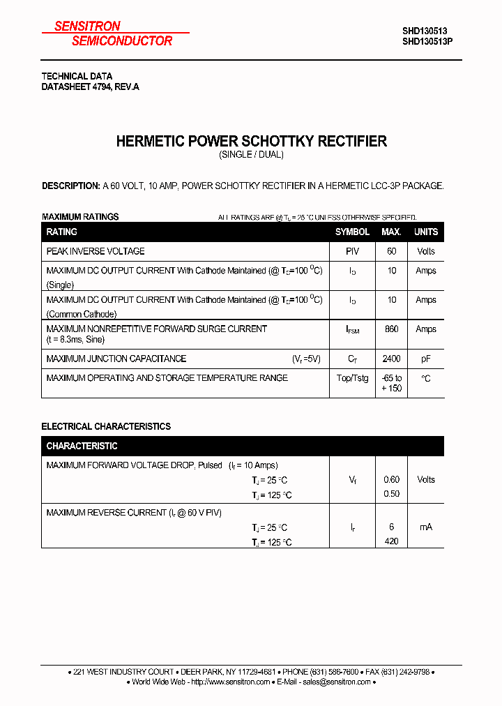 SHD130513P_5015807.PDF Datasheet