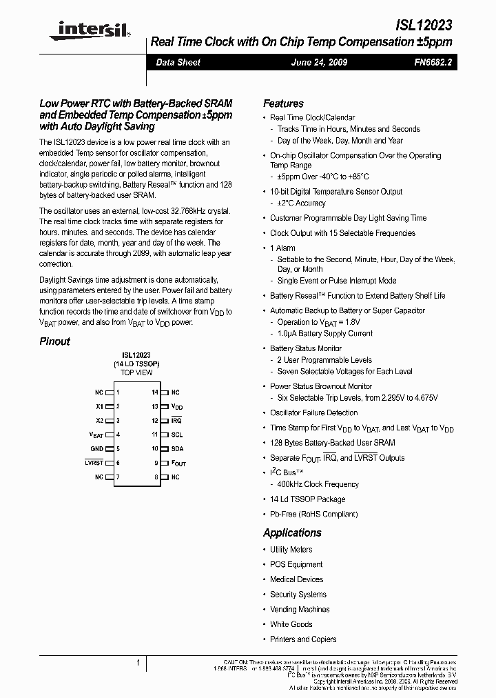 ISL12023_5015859.PDF Datasheet