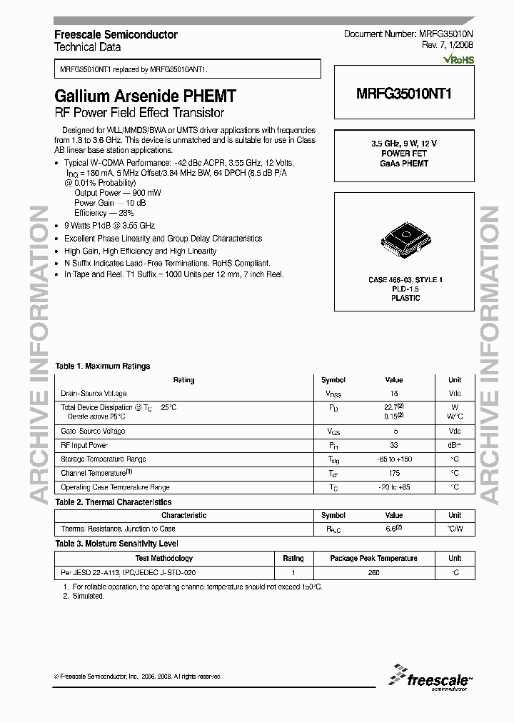 MRFG35010NT1_5016141.PDF Datasheet